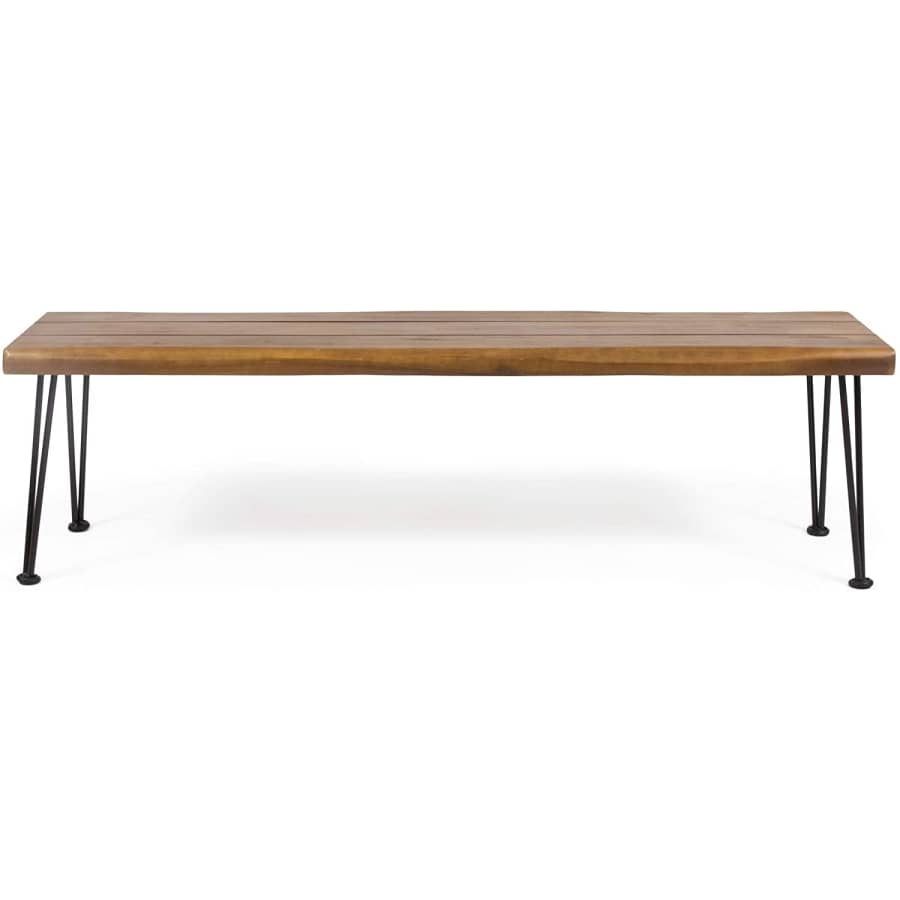 Christopher Knight Home Gladys Outdoor Acacia Bench for $96 Christopher Knight Home Gladys Outdoor Acacia Bench for $96