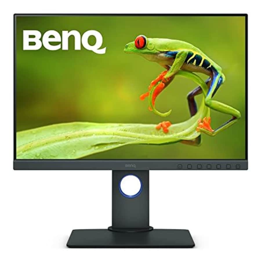 BenQ SW240 24 Inch WUXGA IPS Computer Monitor for Photo Editing with 99% Adobe RGB, 100% sRGB, 95% for $300