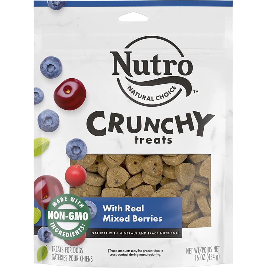 Nutro 16-oz. Crunchy Dog Treats for $16