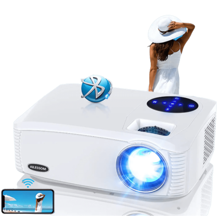 Ailessom 1080p WiFi LCD Projector for $185 Ailessom 1080p WiFi LCD Projector for $185