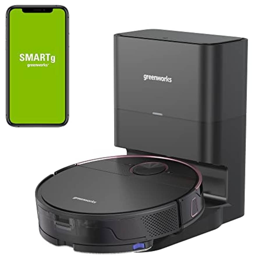 GreenWorks GRV-5011 Robot Vacuum Cleaner with DToF Laser Navigation Technology, 3.3IN Thin Body, for $696 GreenWorks GRV-5011 Robot Vacuum Cleaner with DToF Laser Navigation Technology, 3.3IN Thin Body, for $696