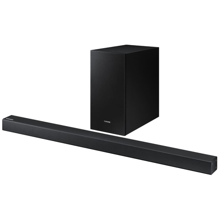 Samsung 2.1-Channel 170W Soundbar System w/ Wireless Subwoofer for $133 Samsung 2.1-Channel 170W Soundbar System w/ Wireless Subwoofer for $133
