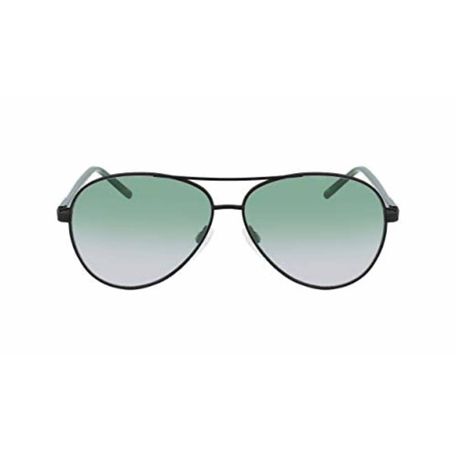 DKNY Women's DK304S Pilot Sunglasses, Green, 59/12/135 for $71