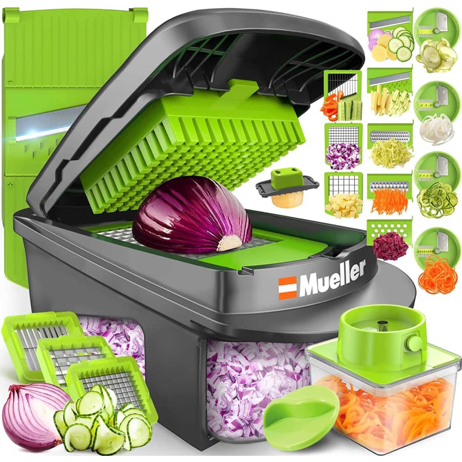 Mueller Pro Series 12-Blade All-in-One Vegetable Chopper / Mandoline for $40
