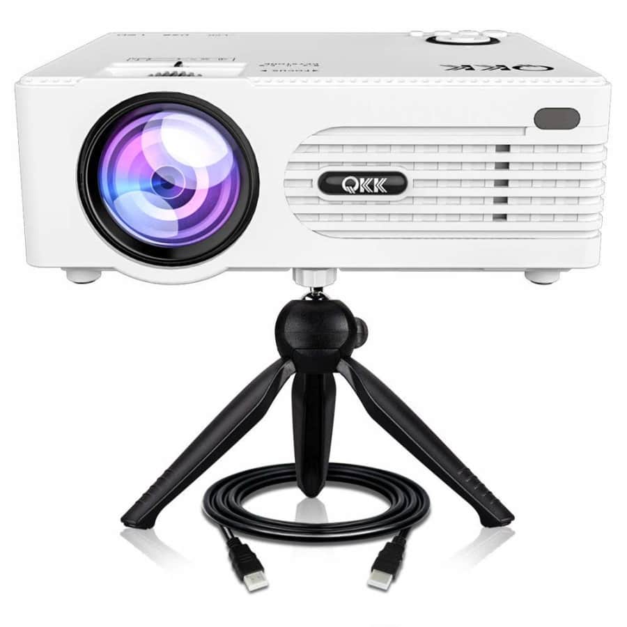 QKK Mini LCD Projector for $64