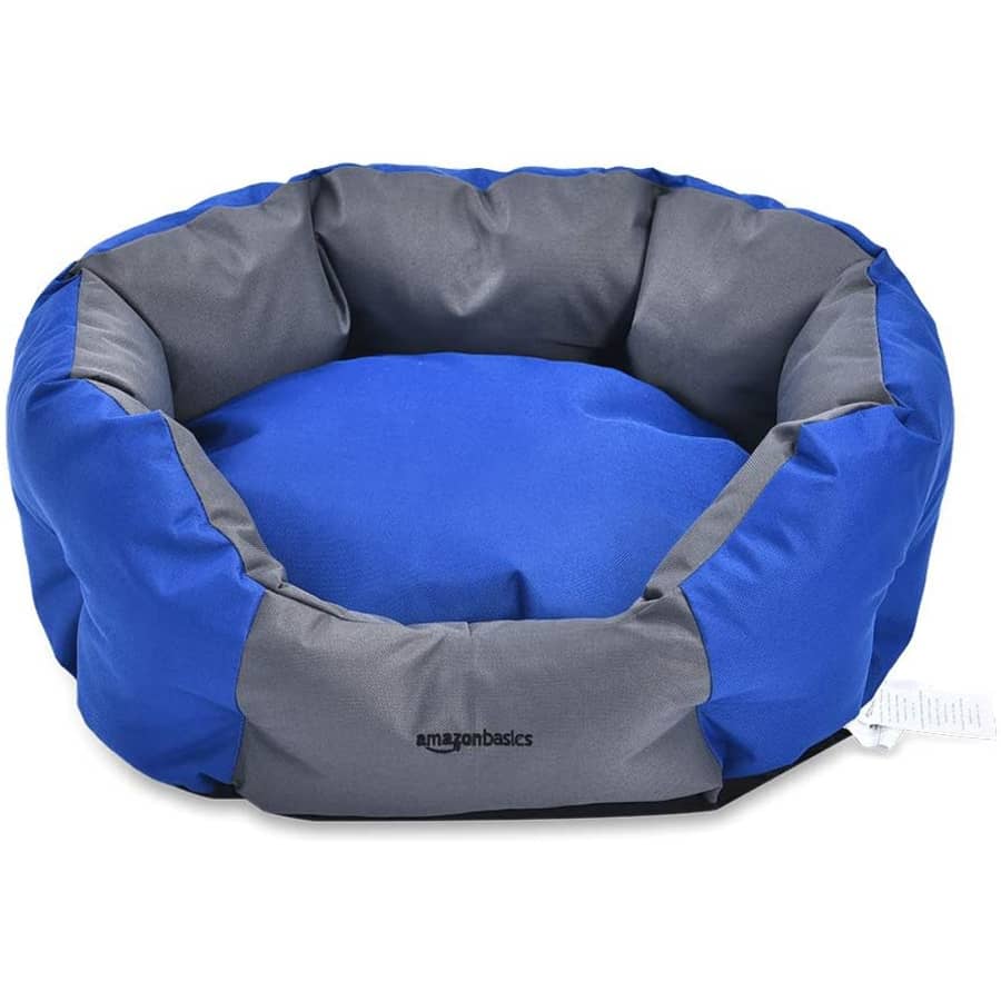 AmazonBasics 22.8" Water-Resistant Pet Bed for $22 AmazonBasics 22.8" Water-Resistant Pet Bed for $22