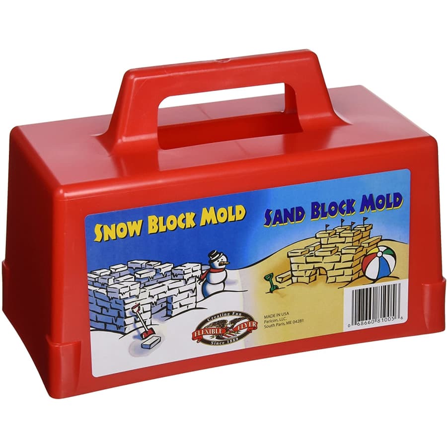 Flexible Flyer Snow Block / Sand Block Mold for $10