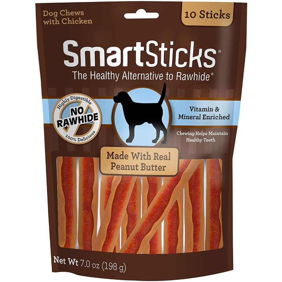 SmartBones SmartSticks Chews 10-Pack for $11