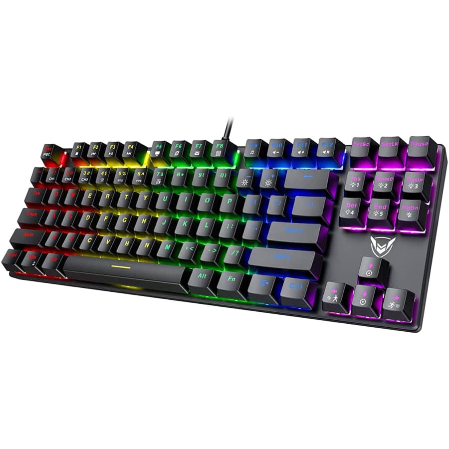 Pictek TKL RGB Mechanical Gaming Keyboard for $20 Pictek TKL RGB Mechanical Gaming Keyboard for $20