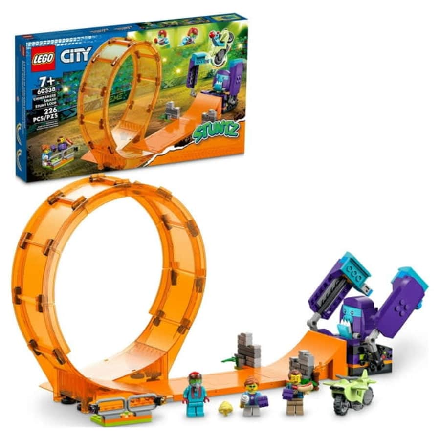LEGO City Stuntz Smashing Chimpanzee Stunt Loop for $20 LEGO City Stuntz Smashing Chimpanzee Stunt Loop for $20