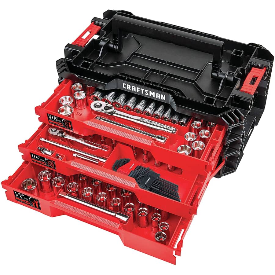 Craftsman Versastack 216-Piece Mechanics Tool Set for $119 Craftsman Versastack 216-Piece Mechanics Tool Set for $119