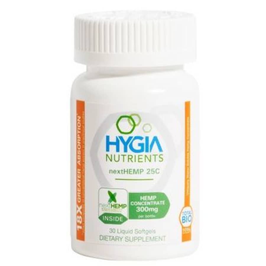 Hygia Nutrients Next Hemp CBD 30-Softgels Bottle for $32 Hygia Nutrients Next Hemp CBD 30-Softgels Bottle for $32