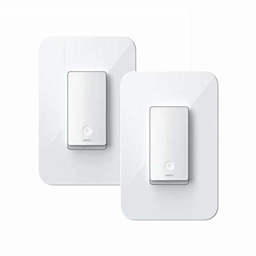 Wemo Wi-Fi Light Switch 3-Way 2-Pack Bundle - Control Lighting from Anywhere, Easy In-Wall for $80 Wemo Wi-Fi Light Switch 3-Way 2-Pack Bundle - Control Lighting from Anywhere, Easy In-Wall for $80