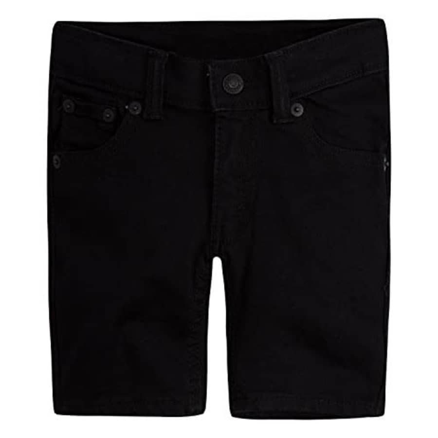 Levi's Boys' Toddler 511 Performance Shorts, Black Stretch, 4T for $15