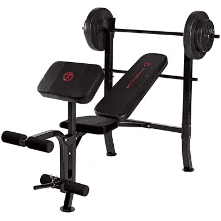 Marcy Standard Weight Bench w/ 80-lb. Weight Set for $130 for members