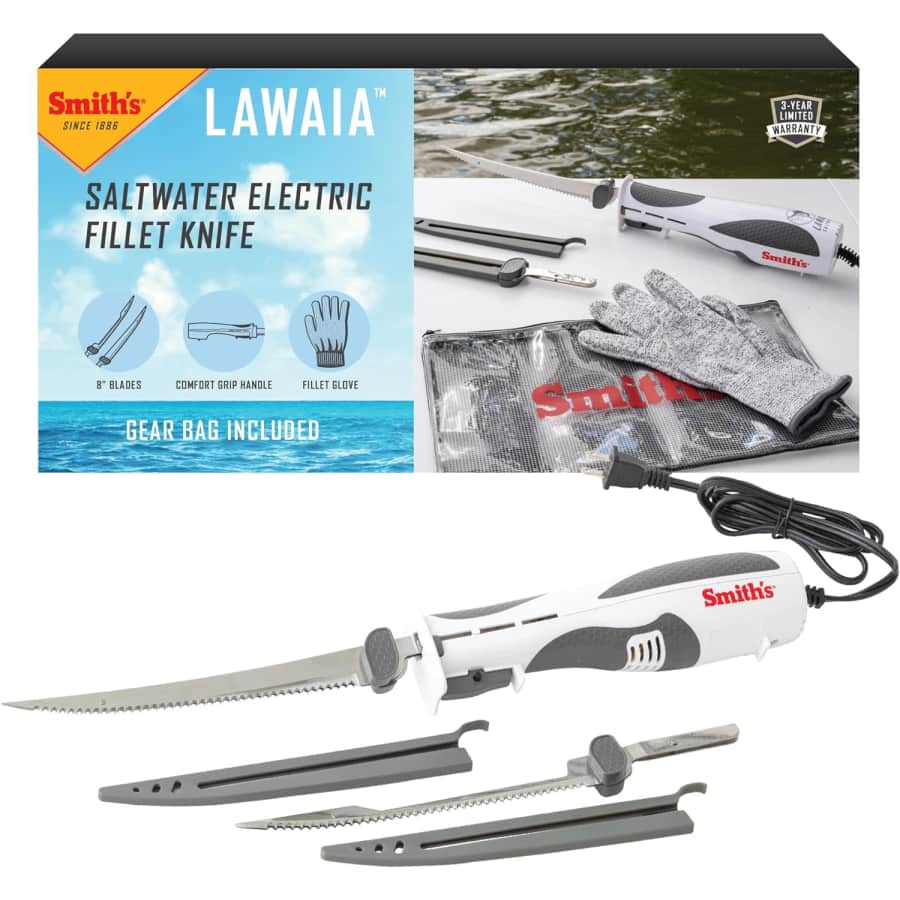 Smith's Lawaia Saltwater Electric Fillet Knife for $44 Smith's Lawaia Saltwater Electric Fillet Knife for $44