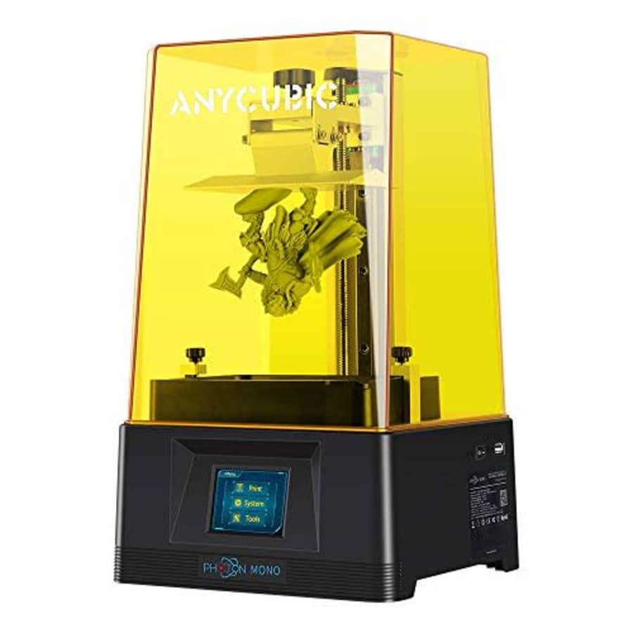ANYCUBIC Photon Mono 3D Printer, UV LCD SLA Resin 3D Printer with 2.5X Fast Printing and 6.08'' 2K for $270 ANYCUBIC Photon Mono 3D Printer, UV LCD SLA Resin 3D Printer with 2.5X Fast Printing and 6.08'' 2K for $270