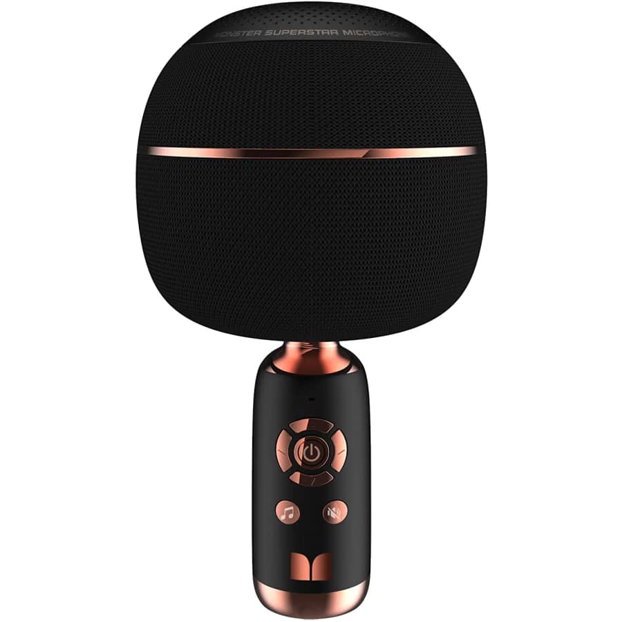 Monster Superstar Dynamic Bluetooth 5.0 Wireless Karaoke Microphone for $60
