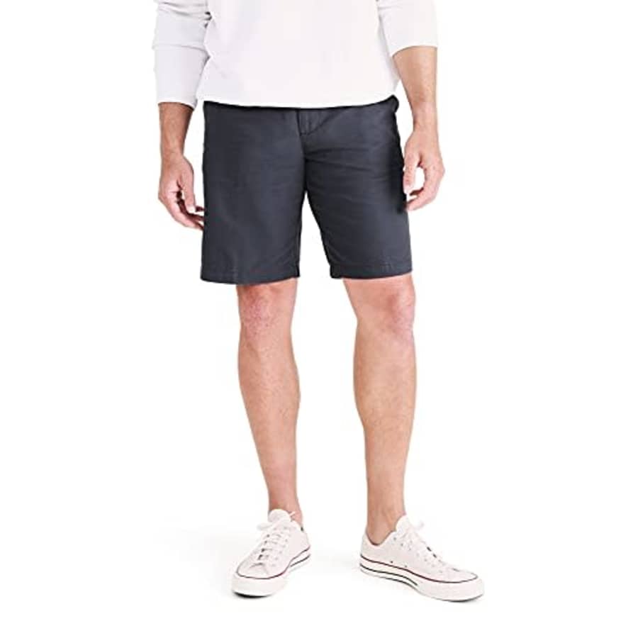 Dockers Men's Big & Tall Perfect Classic Fit Shorts, Maritime Blue, 58 for $41