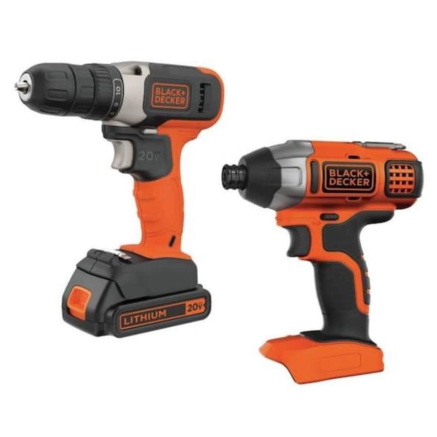 Black + Decker 2-Tool 20V Max Power Tool Combo Kit for $145 Black + Decker 2-Tool 20V Max Power Tool Combo Kit for $145
