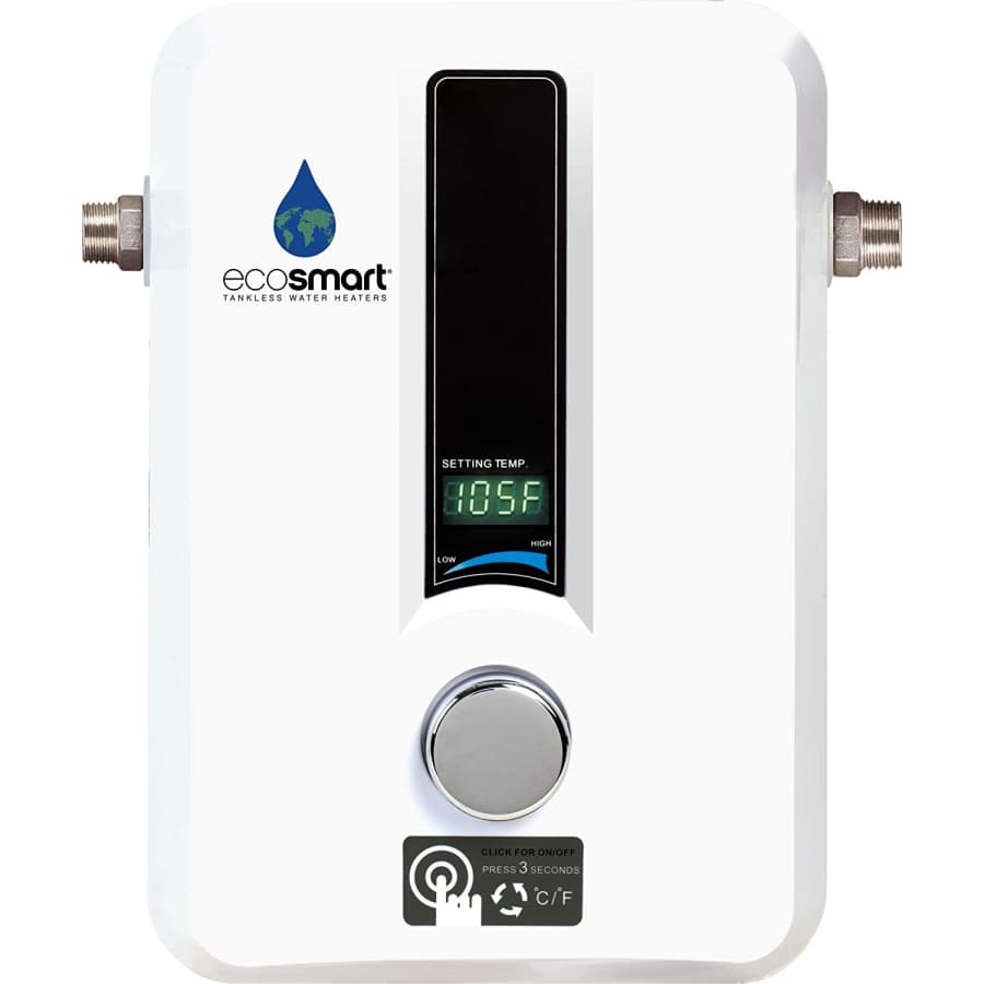 EcoSmart ECO 11 Electric Tankless Water Heater: $190 EcoSmart ECO 11 Electric Tankless Water Heater: $190