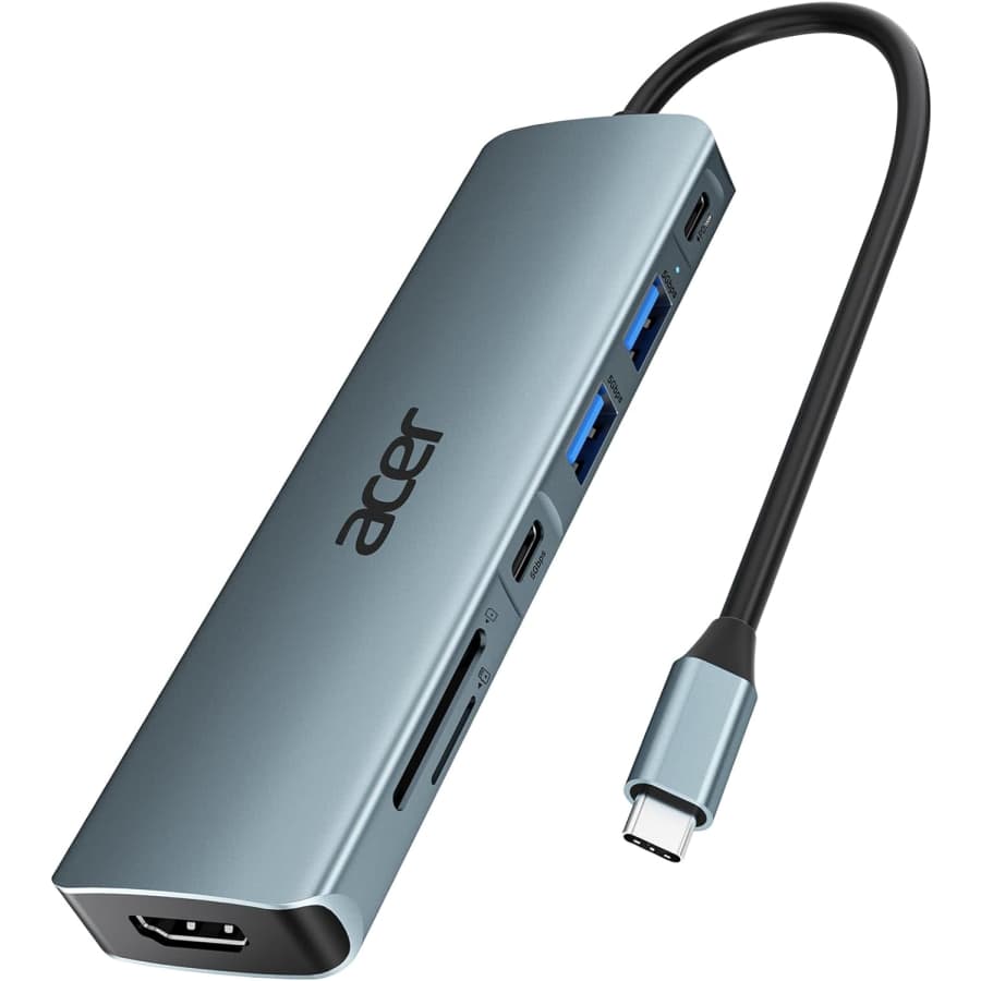 Acer 7-in-1 USB-C Hub: $18