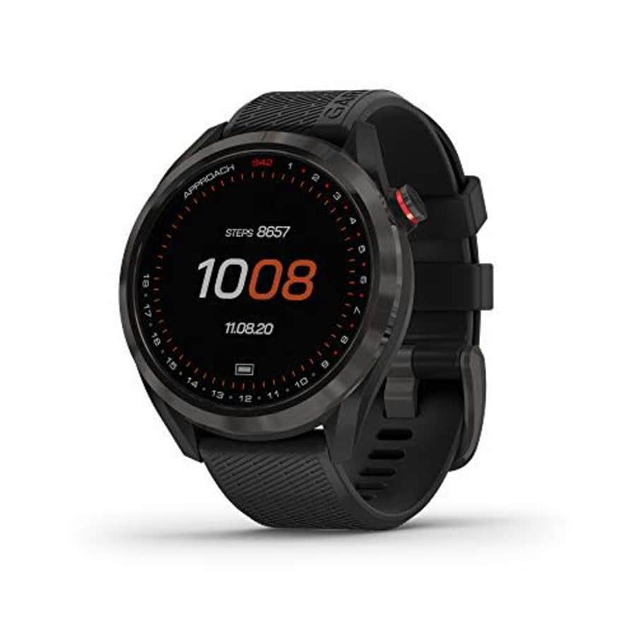 Garmin Approach S42, GPS Golf Smartwatch, Lightweight with 1.2" Touchscreen, 42k+ Preloaded for $250 Garmin Approach S42, GPS Golf Smartwatch, Lightweight with 1.2" Touchscreen, 42k+ Preloaded for $250