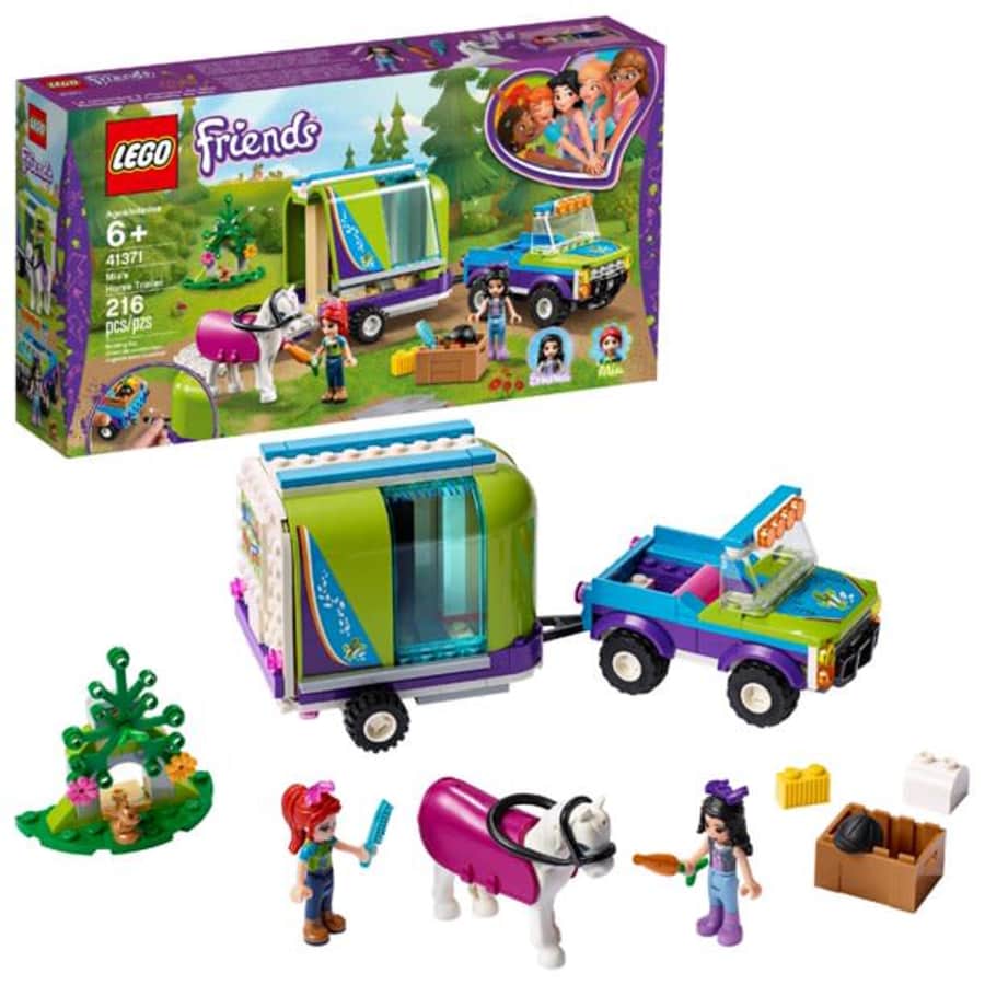 LEGO Friends Mia's Horse Trailer Set w/ Mini Dolls for $24