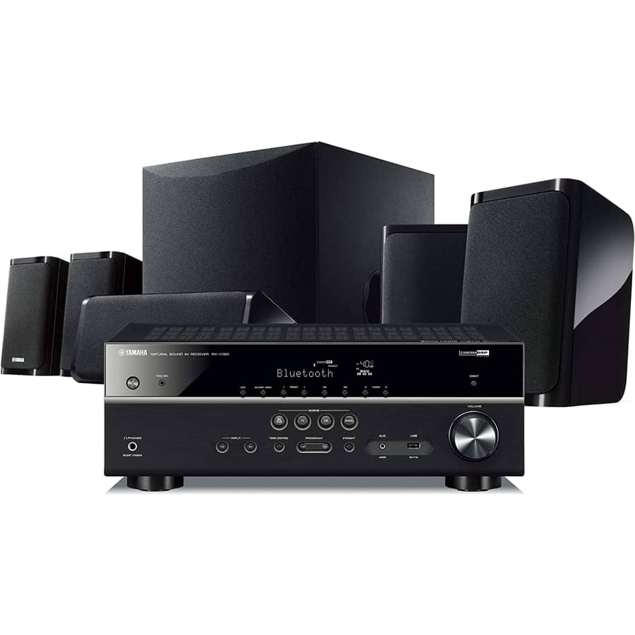 Yamaha YHT-4950U 5.1-Channel Bluetooth Home Theater System for $399