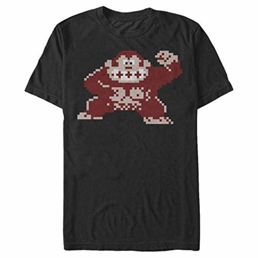 Nintendo Men's T-Shirt, Black, Medium for $17 Nintendo Men's T-Shirt, Black, Medium for $17