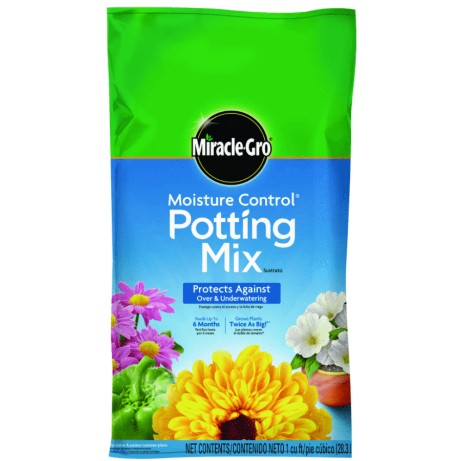 Miracle-Gro Moisture Control Flower and Plant Potting Mix for $13 w/ free plant food
