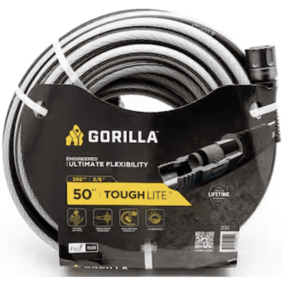 Gorilla ToughLite 5/8" x 50 ft. Garden Hose for $40