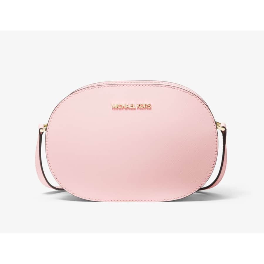 Michael Michael Kors Jet Set Medium Saffiano Leather Crossbody Bag for $67 Michael Michael Kors Jet Set Medium Saffiano Leather Crossbody Bag for $67