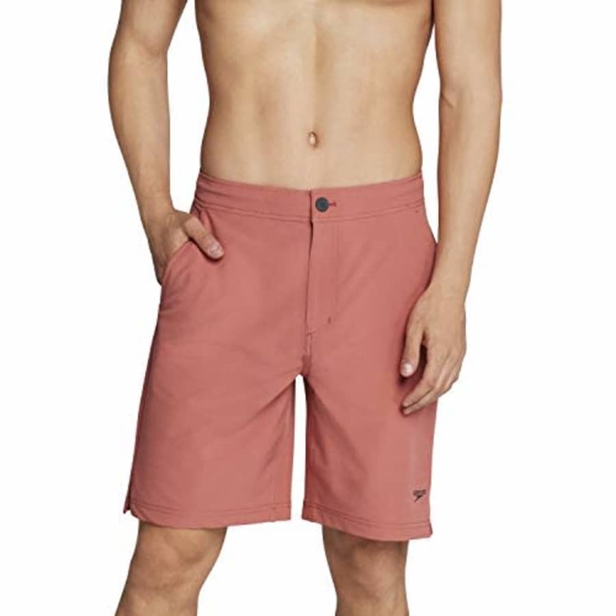 Speedo Men's Swim Trunk Knee Length Hybrid Short for $37
