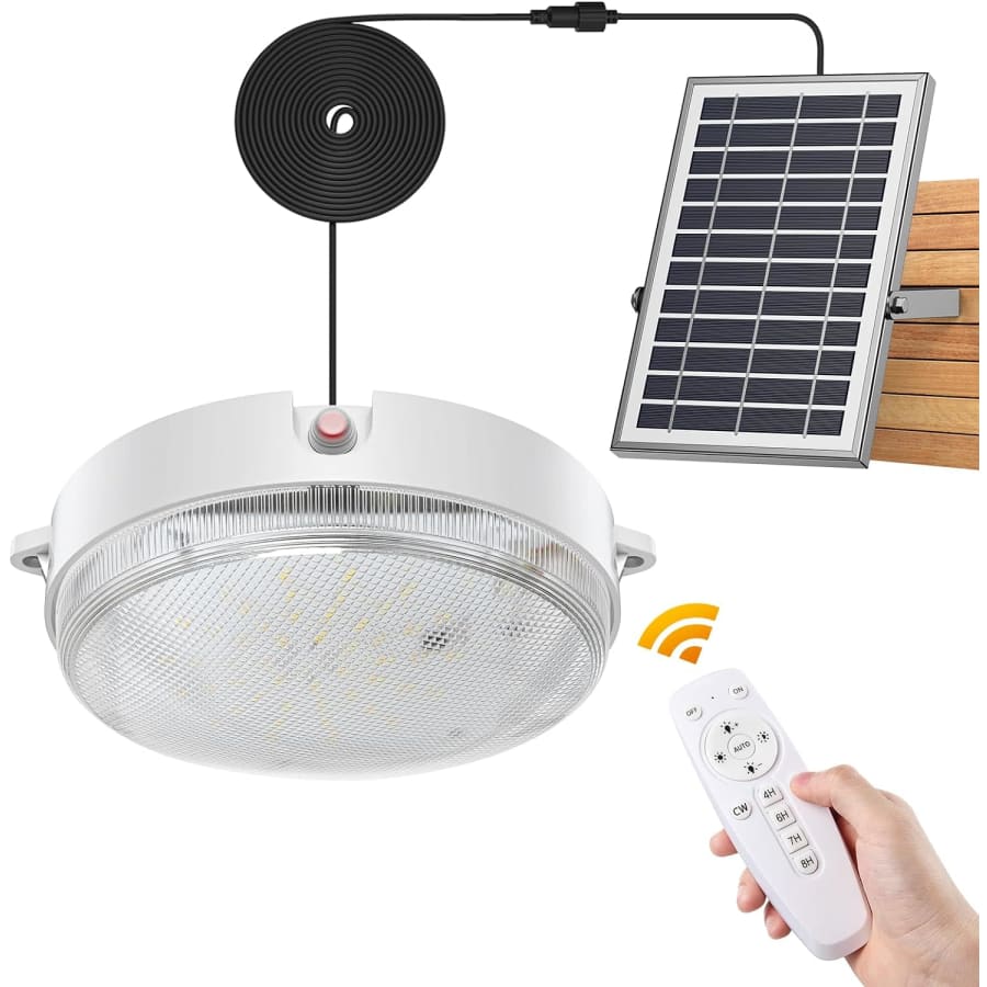 SunBonar Dual Color Solar Ceiling Light for $40