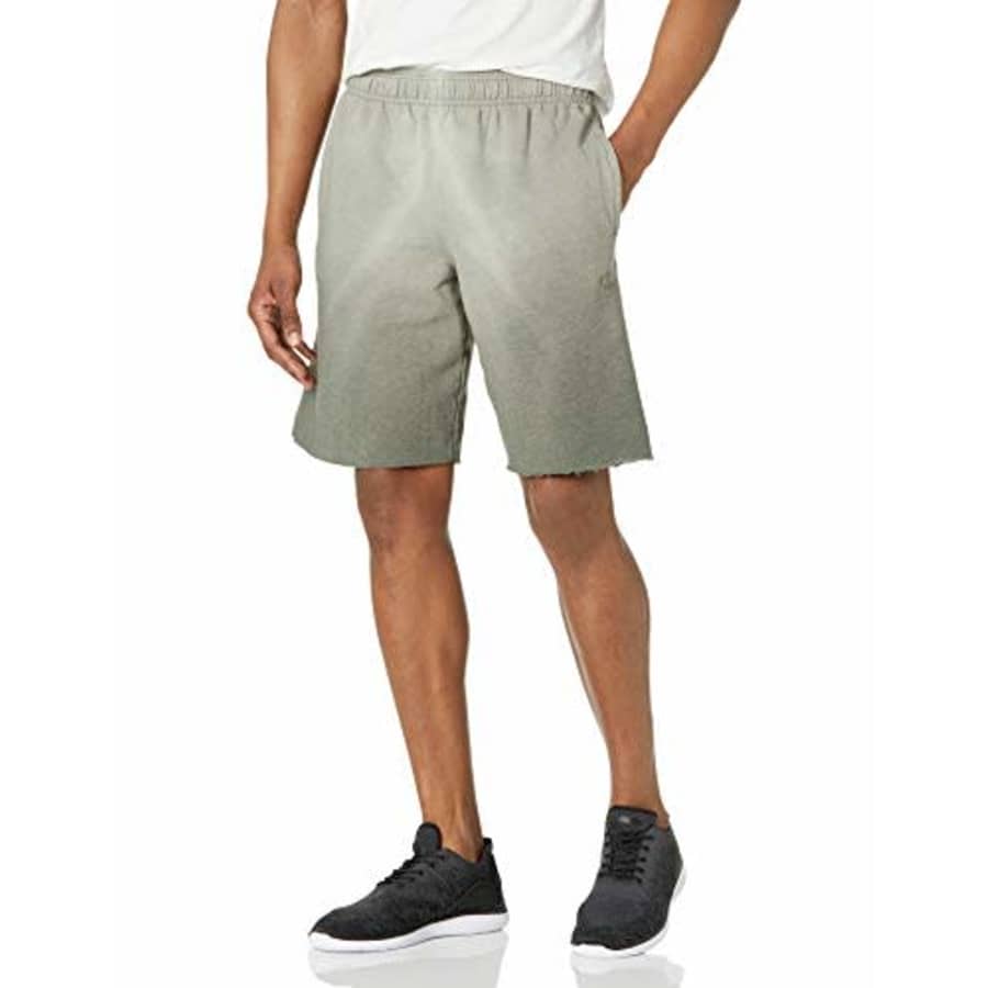 Champion Men's Powerblend Shorts, Ombre Army, Small for $22 Champion Men's Powerblend Shorts, Ombre Army, Small for $22