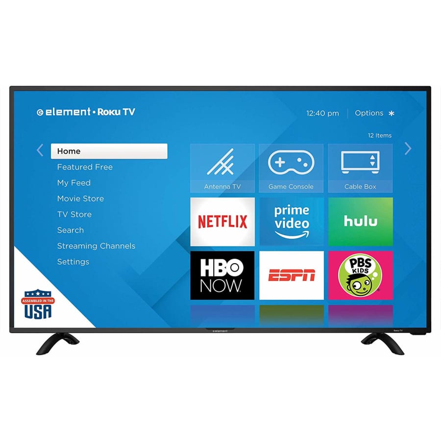 Element 40" 4K LED UHD Roku Smart TV for $170