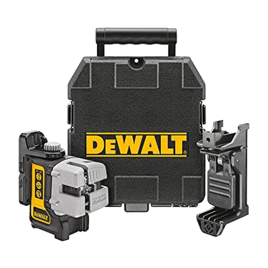 DEWALT Line Laser, Self-Leveling, Red, 3-Beam (DW089K) for $210
