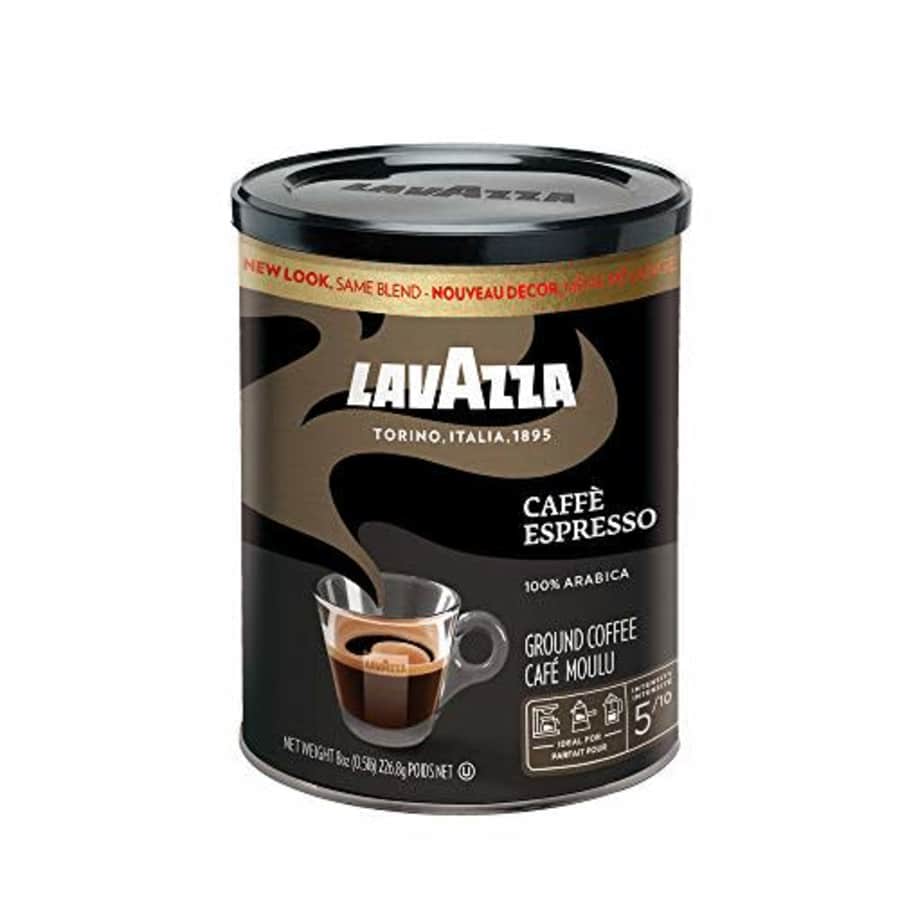 Lavazza Caffe Espresso - Ground Coffee, 8-Ounce for $8