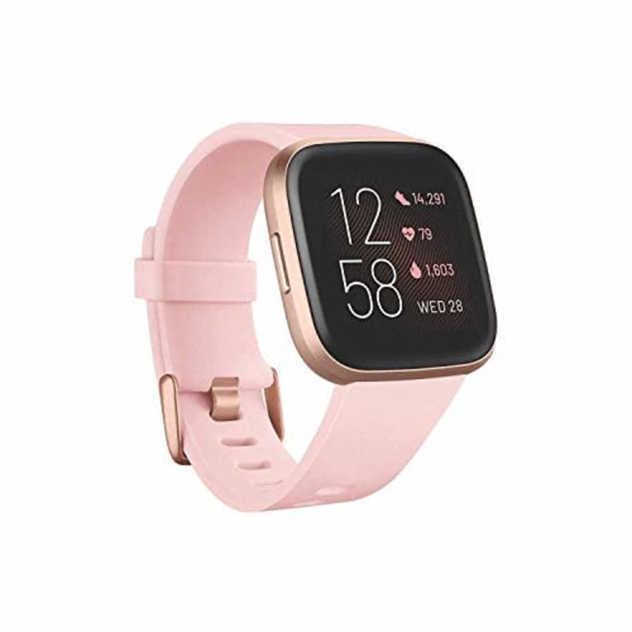 Fitbit Versa 2 Health and Fitness Smartwatch with Heart Rate, Music, Alexa Built-In, Sleep and Swim for $200 Fitbit Versa 2 Health and Fitness Smartwatch with Heart Rate, Music, Alexa Built-In, Sleep and Swim for $200