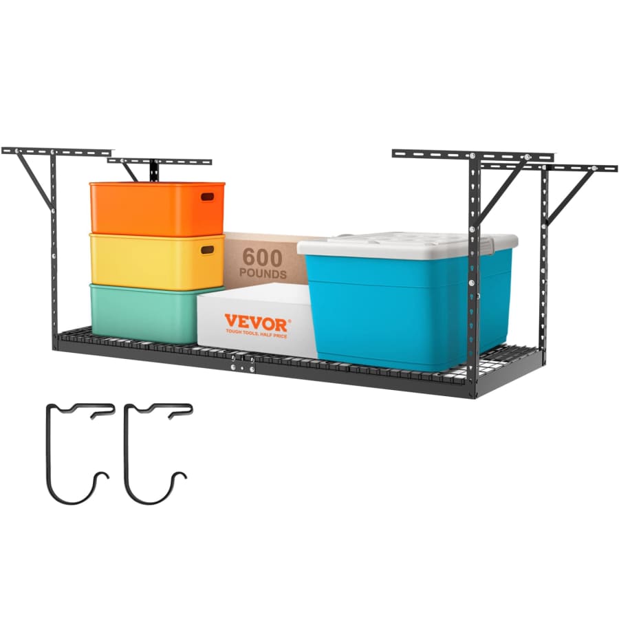 Vevor 3x8-Foot Overhead Garage Storage Rack for $75 Vevor 3x8-Foot Overhead Garage Storage Rack for $75