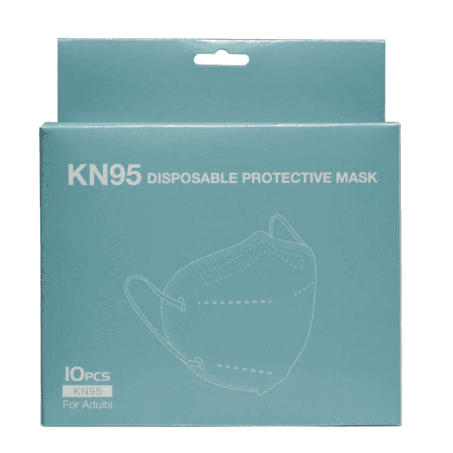 Gen Trade KN95 Disposable Face Mask 10-Pack for $13