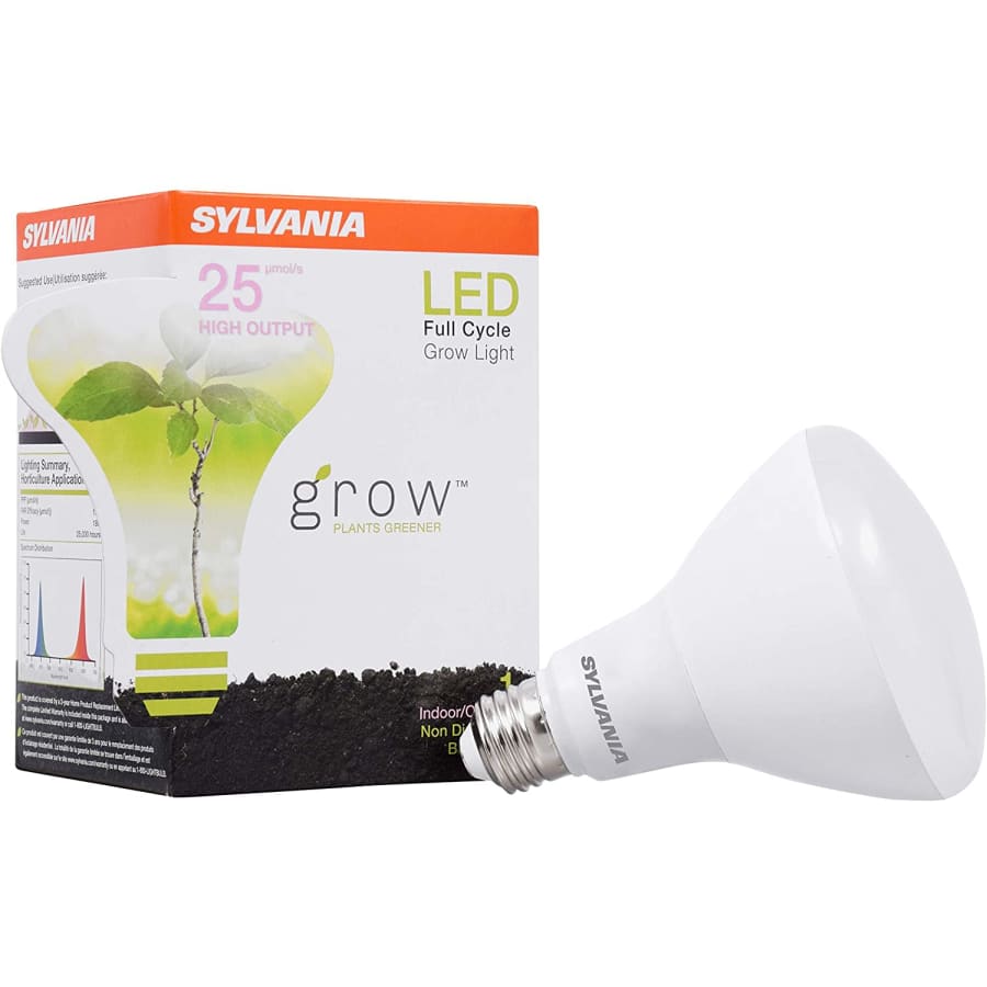 Sylvania Full Cycle 15W LED Grow Light Bulb for $8