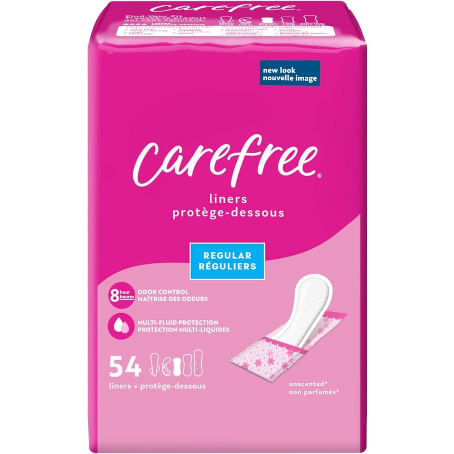 Carefree Panty Liners 54-Pack for $2.44 w/ Sub & Save Carefree Panty Liners 54-Pack for $2.44 w/ Sub & Save