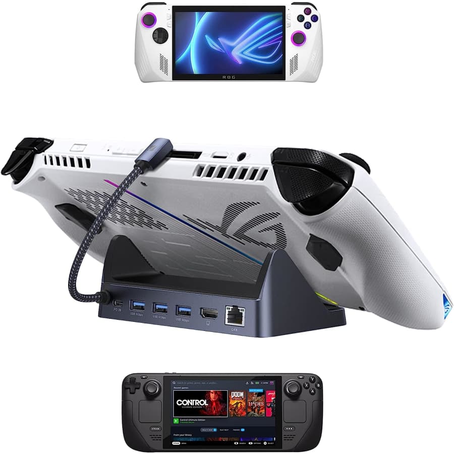 iVanky 6-in-1 Steam Deck Dock for $30 iVanky 6-in-1 Steam Deck Dock for $30