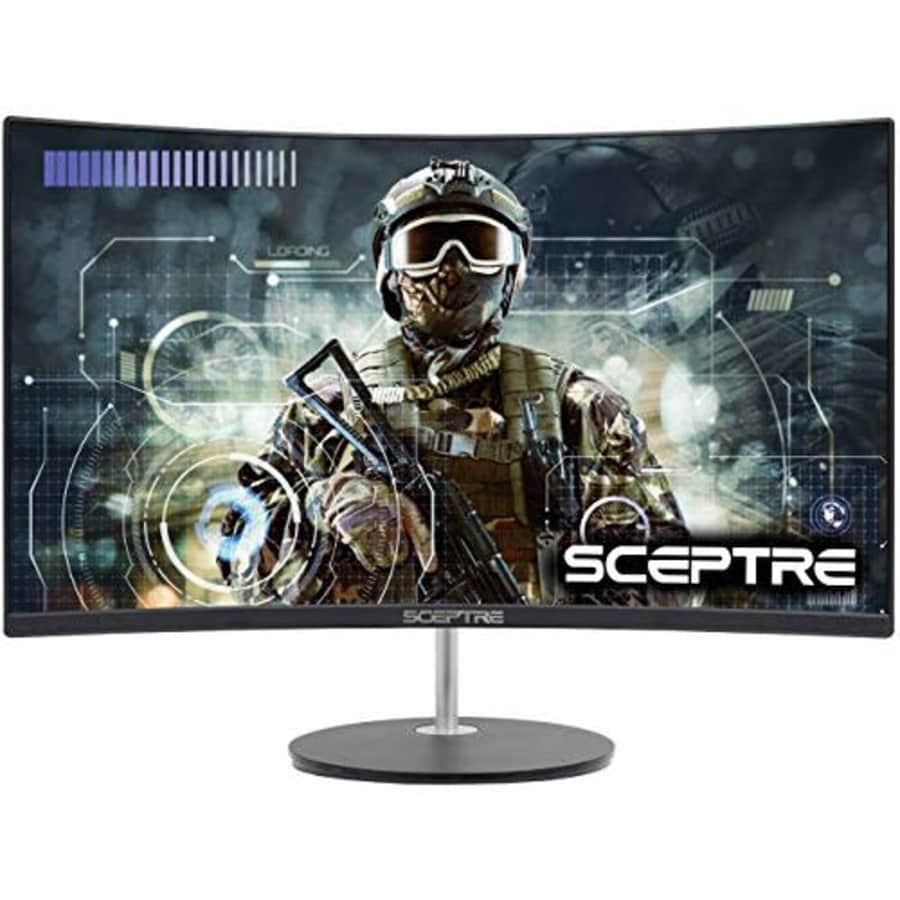 Sceptre 24" Curved 75Hz Gaming LED Monitor Full HD 1080P HDMI VGA Speakers, VESA Wall Mount Ready for $742