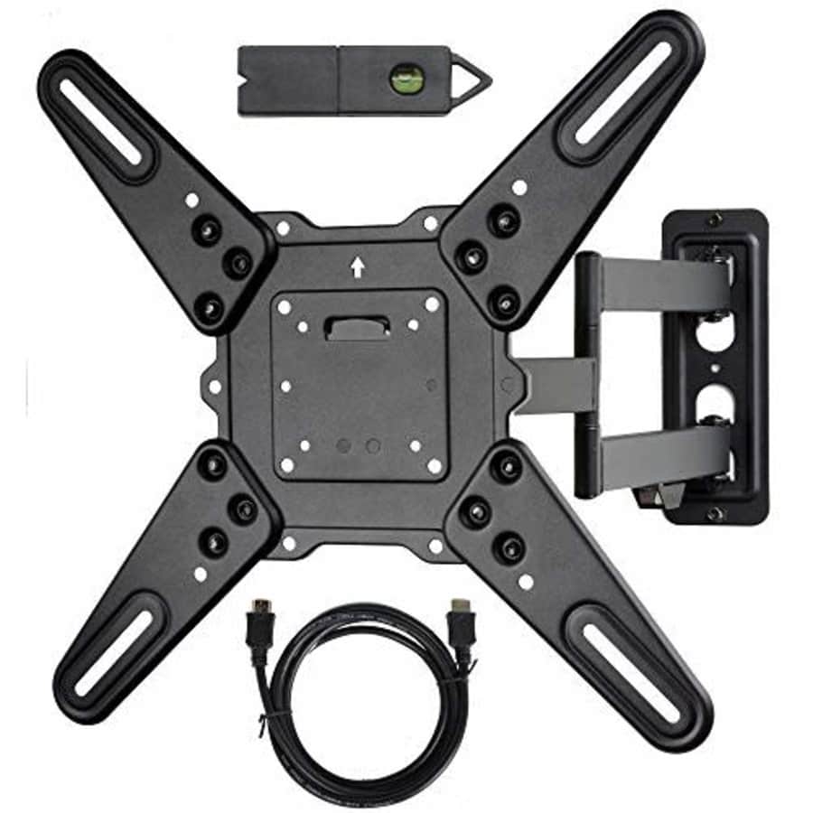 VideoSecu ML531BE2 TV Wall Mount kit with Free Magnetic Stud Finder and HDMI Cable for Most 26-55 for $20 VideoSecu ML531BE2 TV Wall Mount kit with Free Magnetic Stud Finder and HDMI Cable for Most 26-55 for $20