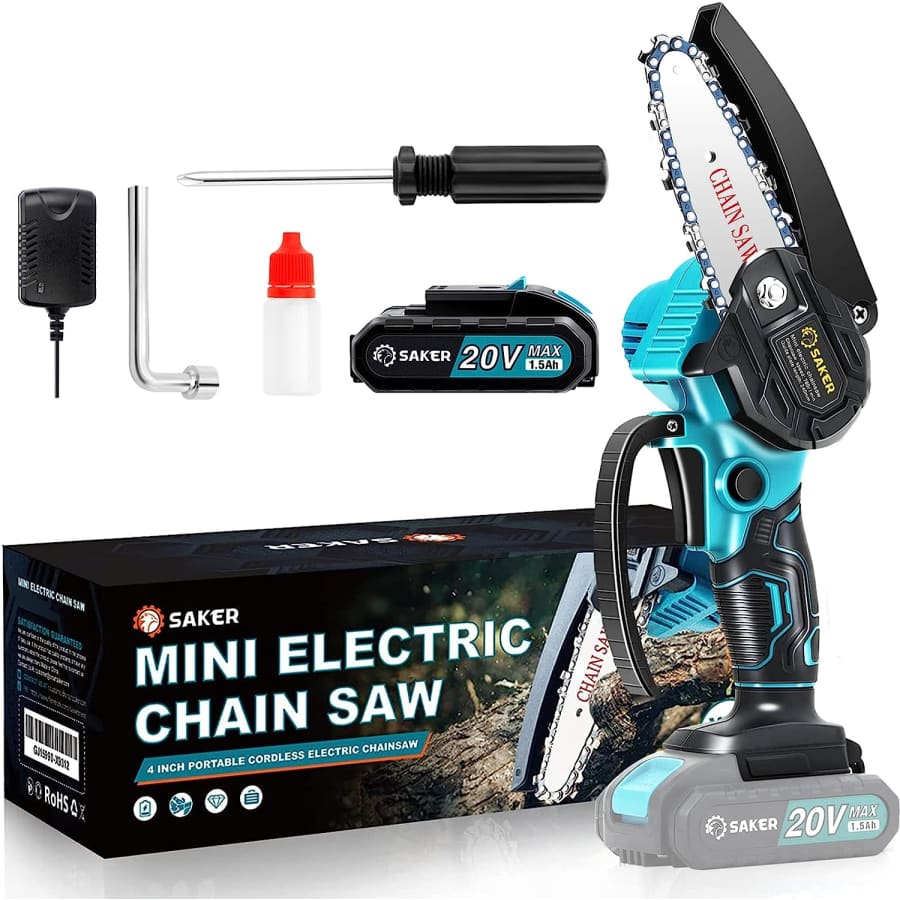 Saker Mini Electric Chainsaw for $52 Saker Mini Electric Chainsaw for $52