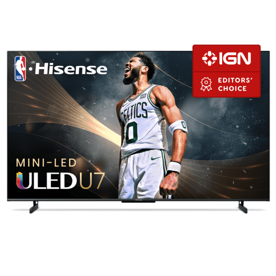 Hisense U7 Series 85U7K 85" 4K 144Hz ULED UHD Smart TV (2023): $998