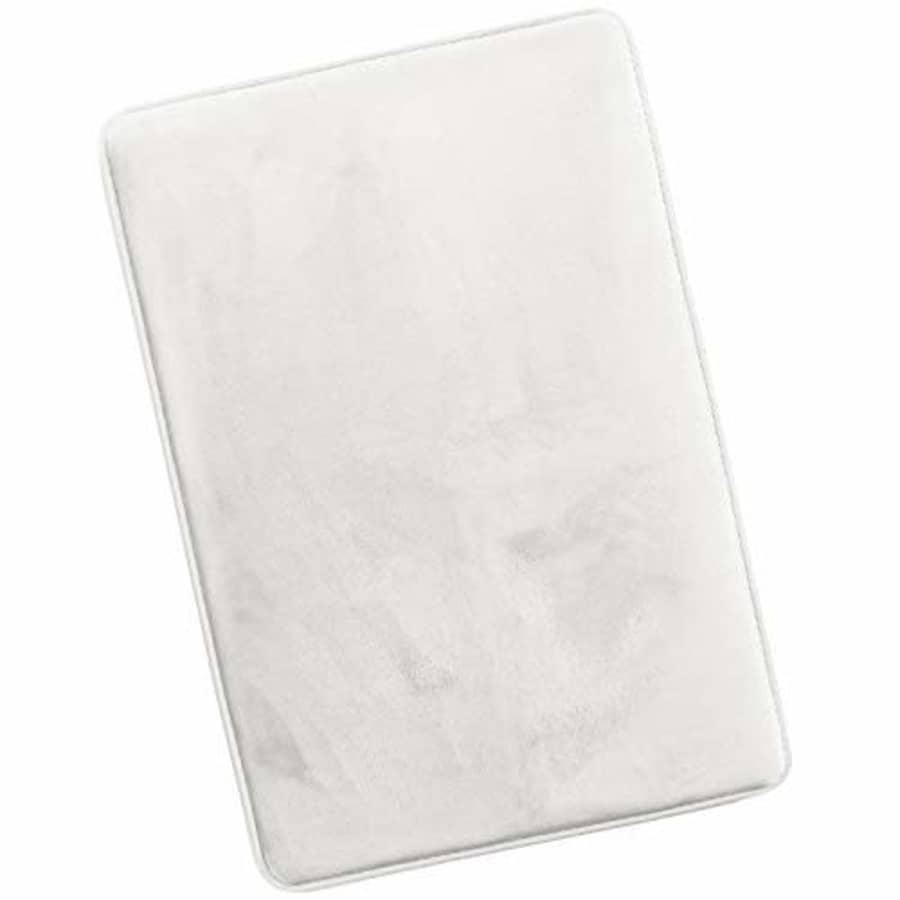 Clara Clark Memory Foam Bath Mat Ultra Soft Non Slip and Absorbent Bathroom Rug, Large, White for $20 Clara Clark Memory Foam Bath Mat Ultra Soft Non Slip and Absorbent Bathroom Rug, Large, White for $20
